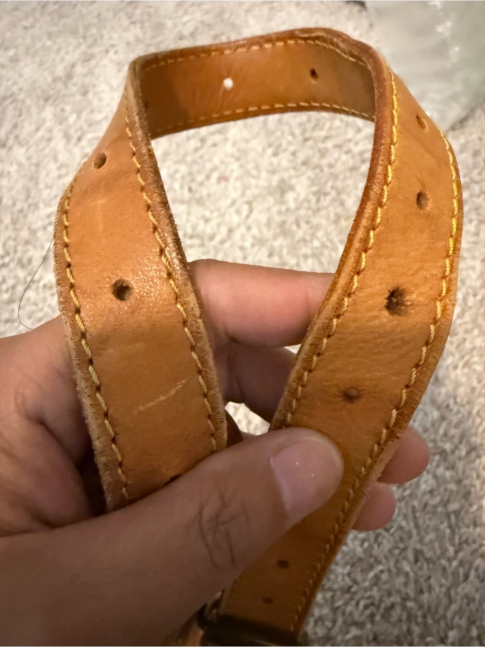 Louis Vuitton keepall crossbody Strap H38 - Picture 11 of 12